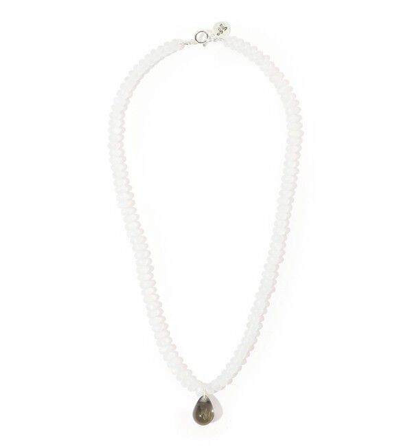TOMORROWLAND GOODS「【別注】Sisi Joia CRISTAL Smokey DROP ネックレス」|ネックレス|12 ホワイト系