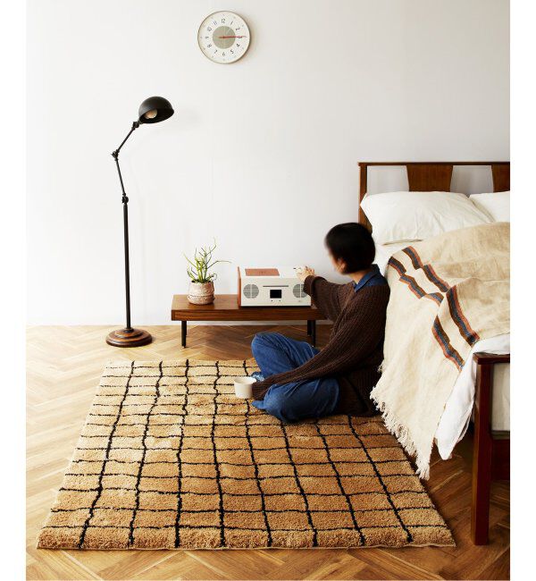 journal standard Furniture「GRID RUG 200x200 グリッド ラグ」|その他|