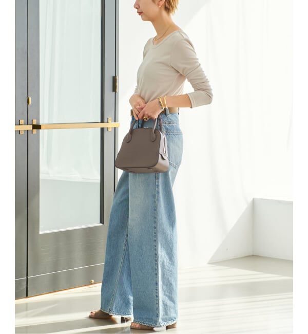 Plage「《WEB限定追加》MAISON CANAU / メゾン カナウ ROUND BOSTON Sバッグ 2」|ハンドバッグ|
