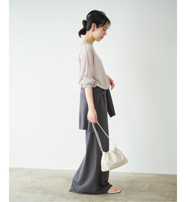 Plage「《追加》Linen/ny long プルオーバー 2」|ニット・セーター|