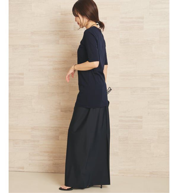Plage「《一部店舗・WEB限定》LIGHT SHEER ハーフスリーブ Tシャツ」|Tシャツ・カットソー|