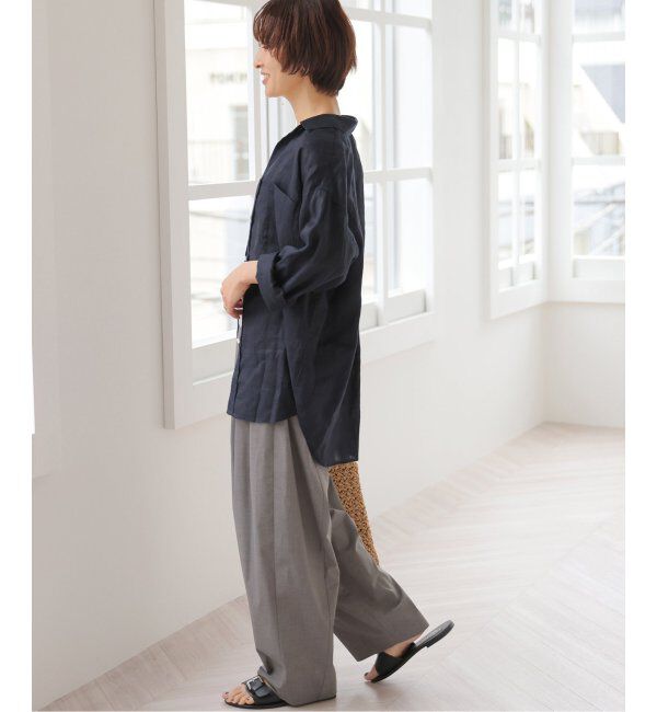 JOURNAL STANDARD relume「接触冷感 / 防しわ / ウォッシャブルブロードカーブイージーパンツ」|スラックス|