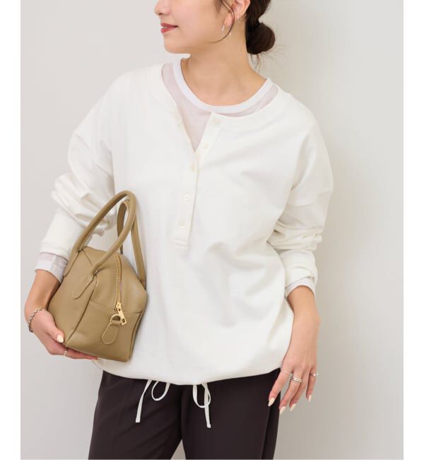 JOURNAL STANDARD relume「オーバーサイズヘンリーネック」|Tシャツ・カットソー|