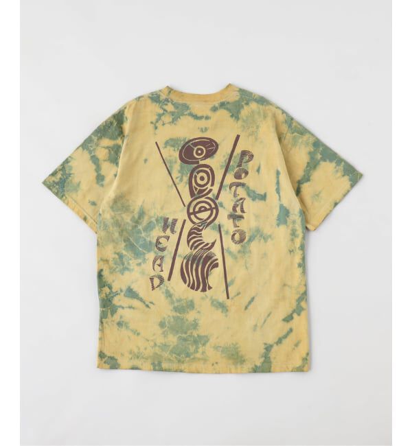 JOURNAL STANDARD「potato head / ポテトヘッド TieDye H/S TEE"SUSTAIN MOTHER EARTH"」|Tシャツ・カットソー|