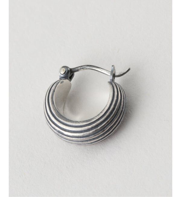 journal standard L'essage「OCUCCI/オクチ Pierce Hoop-stripe ピアス」|ピアス|