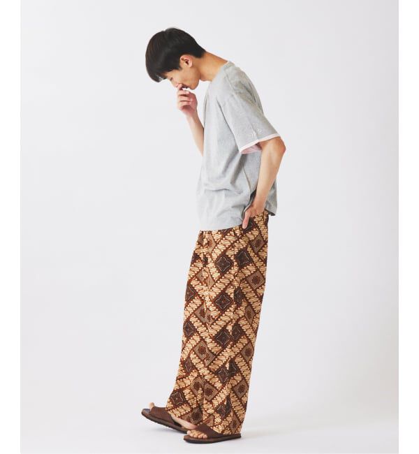 JOURNAL STANDARD relume「《予約》インドネシア バティック イージーパンツ」|その他|