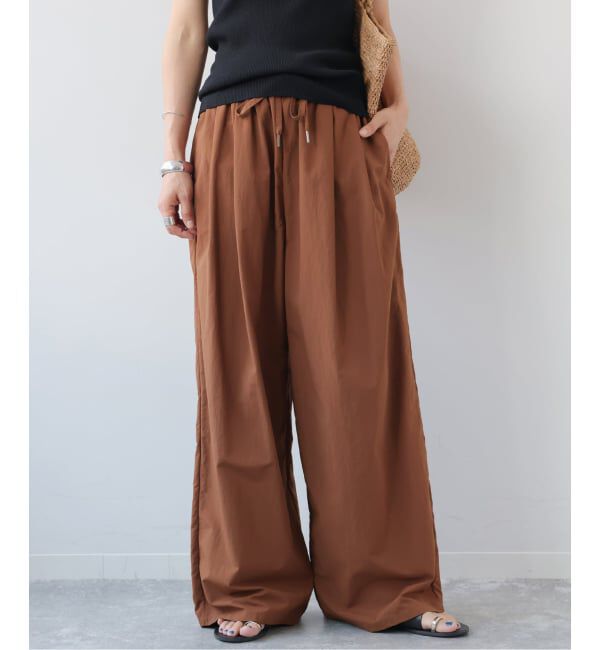 JOURNAL STANDARD relume「《予約》接触冷感 / UVカット / 撥水 / ナイロンワイドパンツ」|その他|