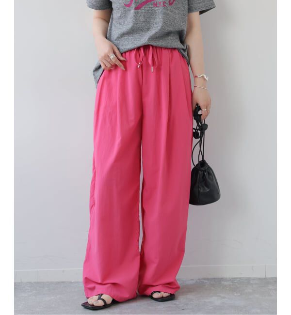 JOURNAL STANDARD relume「《予約》接触冷感 / UVカット / 撥水 / ナイロンワイドパンツ」|その他|