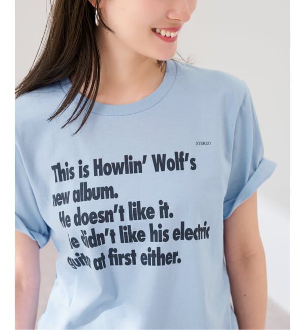 FRAMeWORK「BLUESCENTRIC THIS IS HOWLIN TEE」|Tシャツ・カットソー|