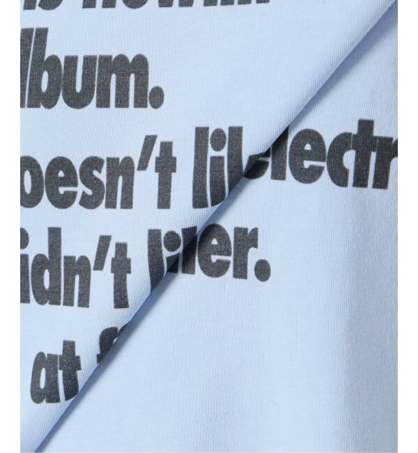 FRAMeWORK「BLUESCENTRIC THIS IS HOWLIN TEE」|Tシャツ・カットソー|