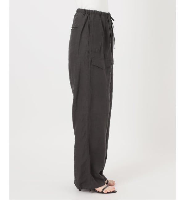 Spick and Span「《予約》TICCA  / ティッカ リネンカーゴパンツ」|カーゴ|