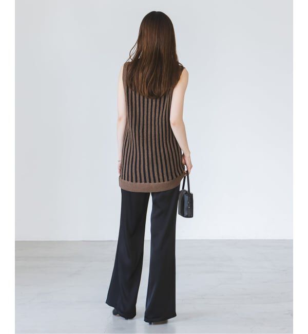 NOBLE「《予約・NOBLE別注カラー》PROVOKE/プロヴォーク loopyarn stripe vest」|ベスト・ジレ|