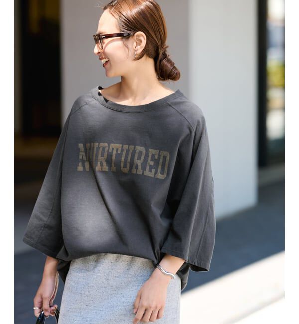 FRAMeWORK「≪WEB限定 / 追加予約≫ハーフスリーブロゴTEE 3」|Tシャツ・カットソー|