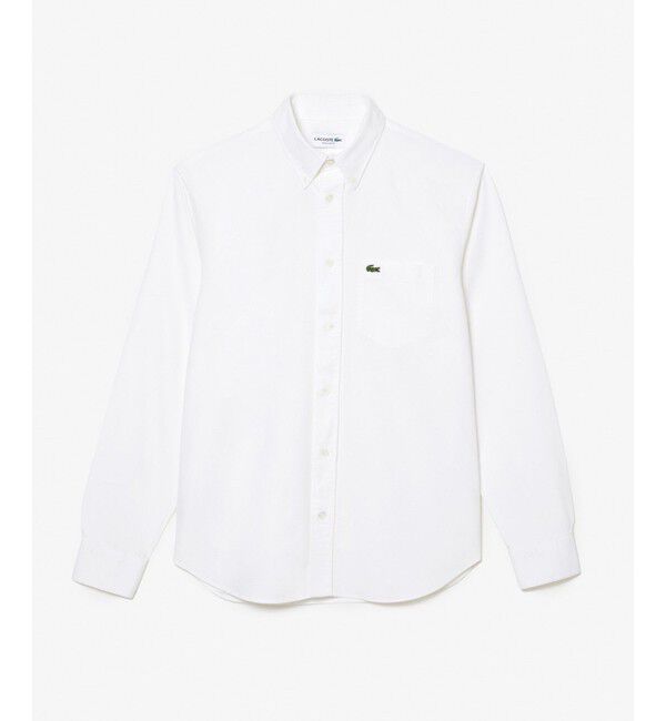 LACOSTE「オックスフォードボタンダウンシャツ」|シャツ・ブラウス|