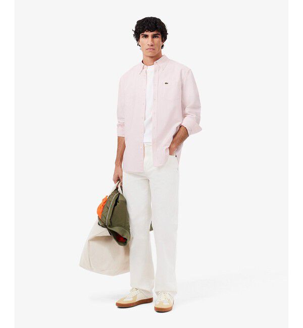 LACOSTE「オックスフォードボタンダウンシャツ」|シャツ・ブラウス|