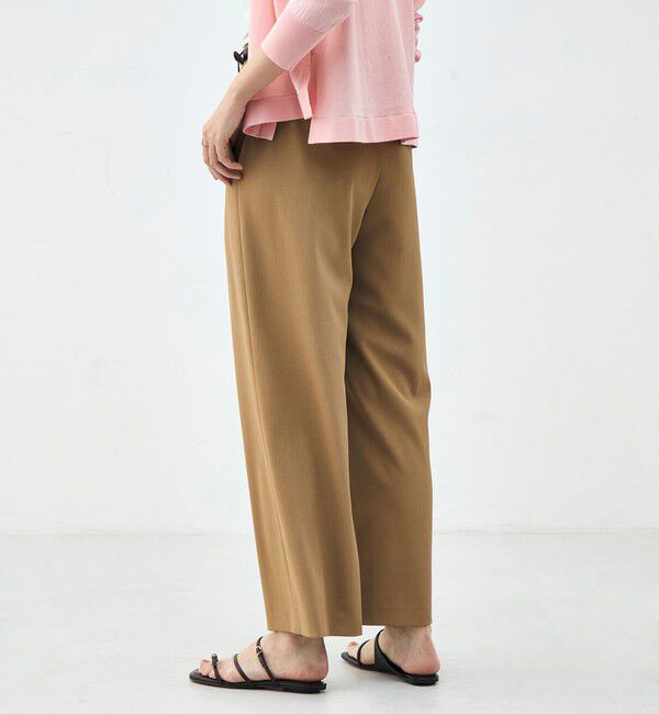 NOLLEY'S「《セットアップ対応》ウォッシャブルイージーツイルセミワイドパンツ」|その他|