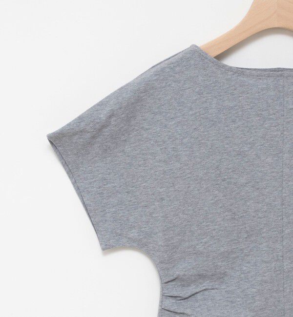 MAQWEL「【MAQWEL/マクウェル】ウォッシャブルタックドルマンＴ」|Tシャツ・カットソー|