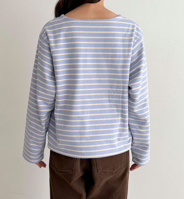 fredy emue「【2WAY仕様】【GEVACO/ゲバコ】裏フリースボートネックTシャツ」|Tシャツ・カットソー|
