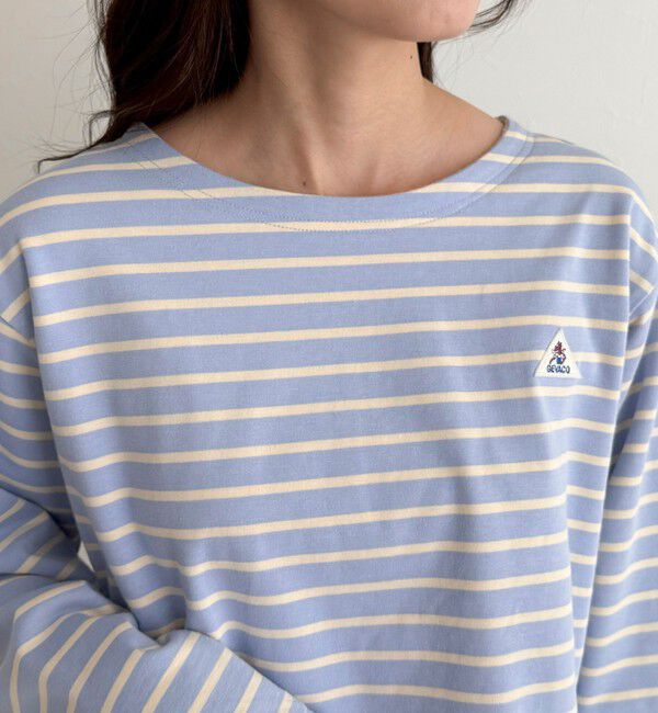 fredy emue「【2WAY仕様】【GEVACO/ゲバコ】裏フリースボートネックTシャツ」|Tシャツ・カットソー|