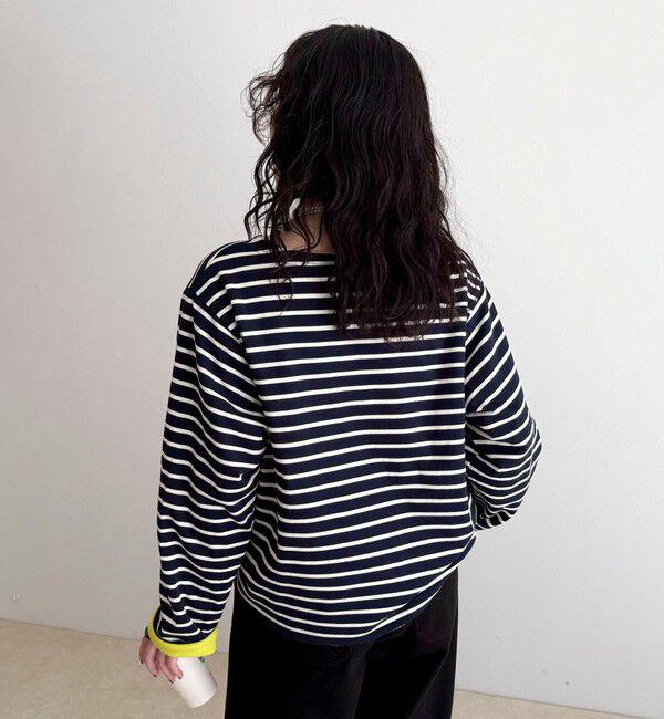 fredy emue「【2WAY仕様】【GEVACO/ゲバコ】裏フリースボートネックTシャツ」|Tシャツ・カットソー|