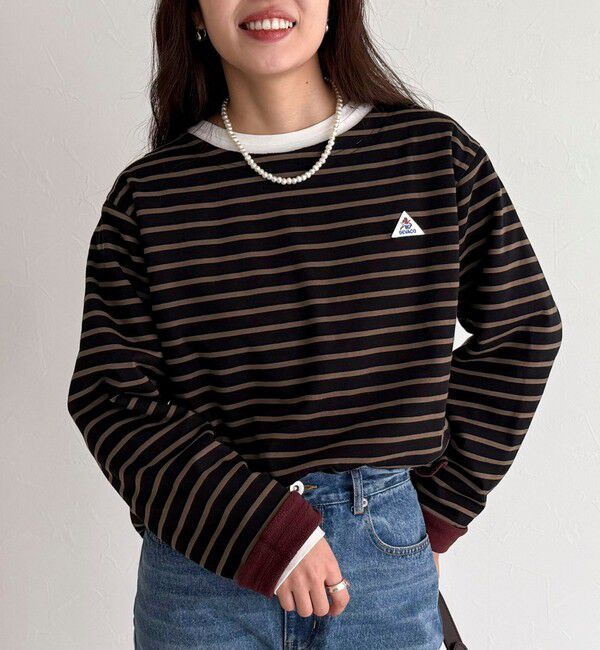 fredy emue「【2WAY仕様】【GEVACO/ゲバコ】裏フリースボートネックTシャツ」|Tシャツ・カットソー|