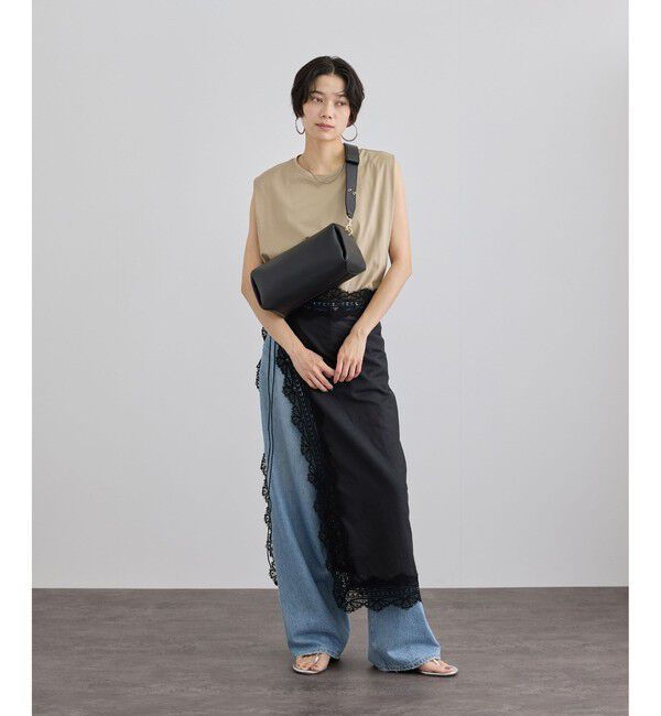 SALON adam et rope'「【WEB限定】ワイドベルトボックスショルダー」|ショルダー・メッセンジャー|