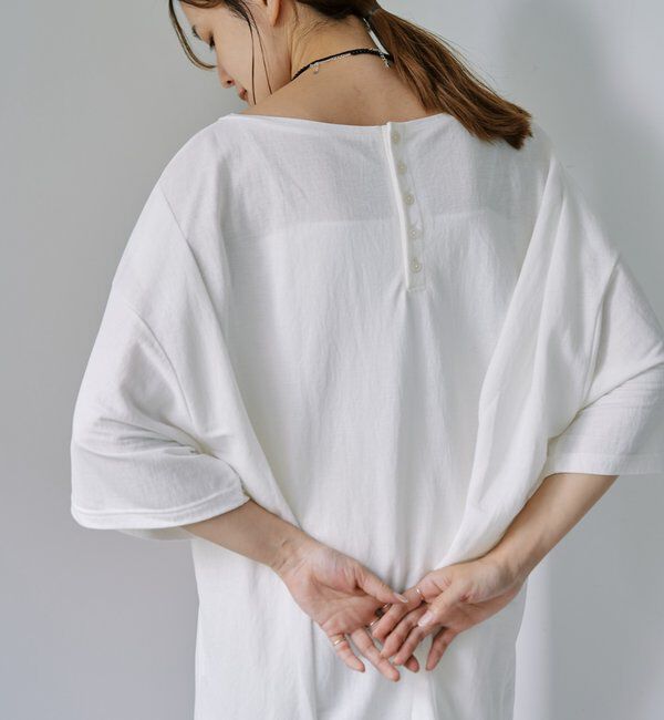  「2WAYヘンリーBIGTee」|Tシャツ・カットソー|