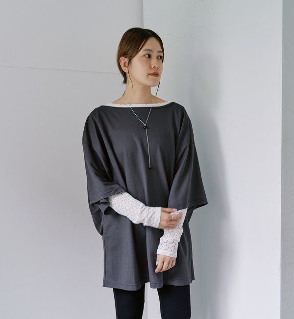  「2WAYヘンリーBIGTee」|Tシャツ・カットソー|