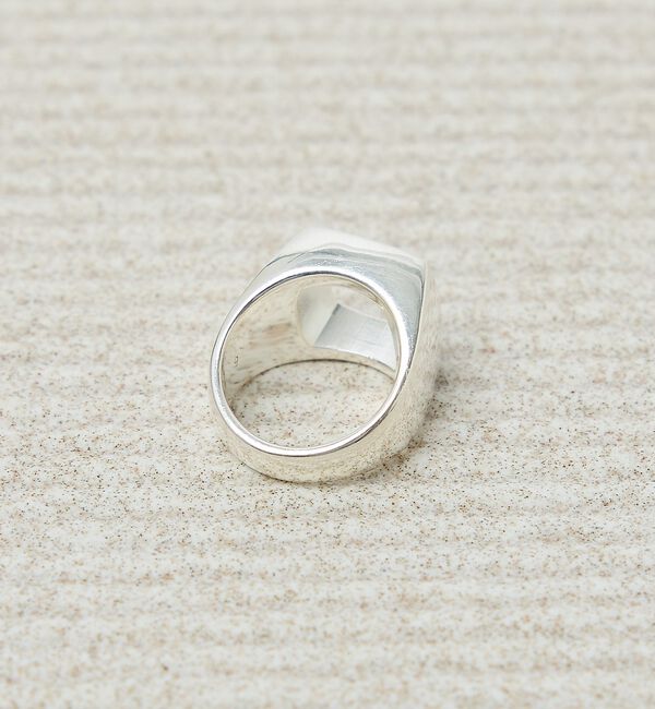 ABAHOUSE「【UNISEX】CUSHION FRAME RING / クッションフレーム リ」|リング|