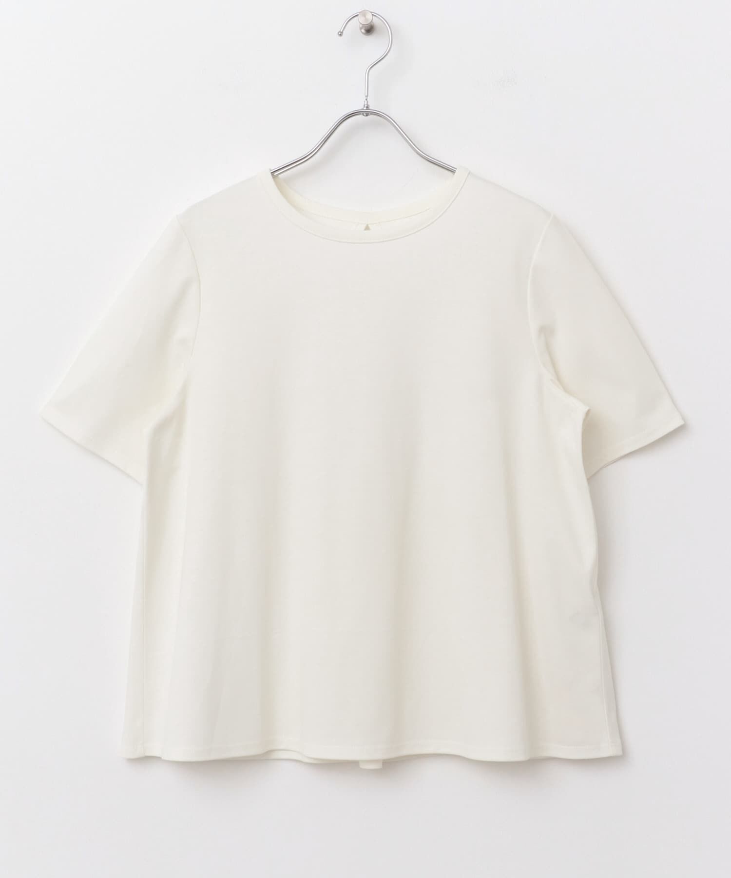 URBAN RESEARCH ROSSO「『UR TECH』F by ROSSO　UVCUTバックオープンフレアTシャツ」|Tシャツ・カットソー|