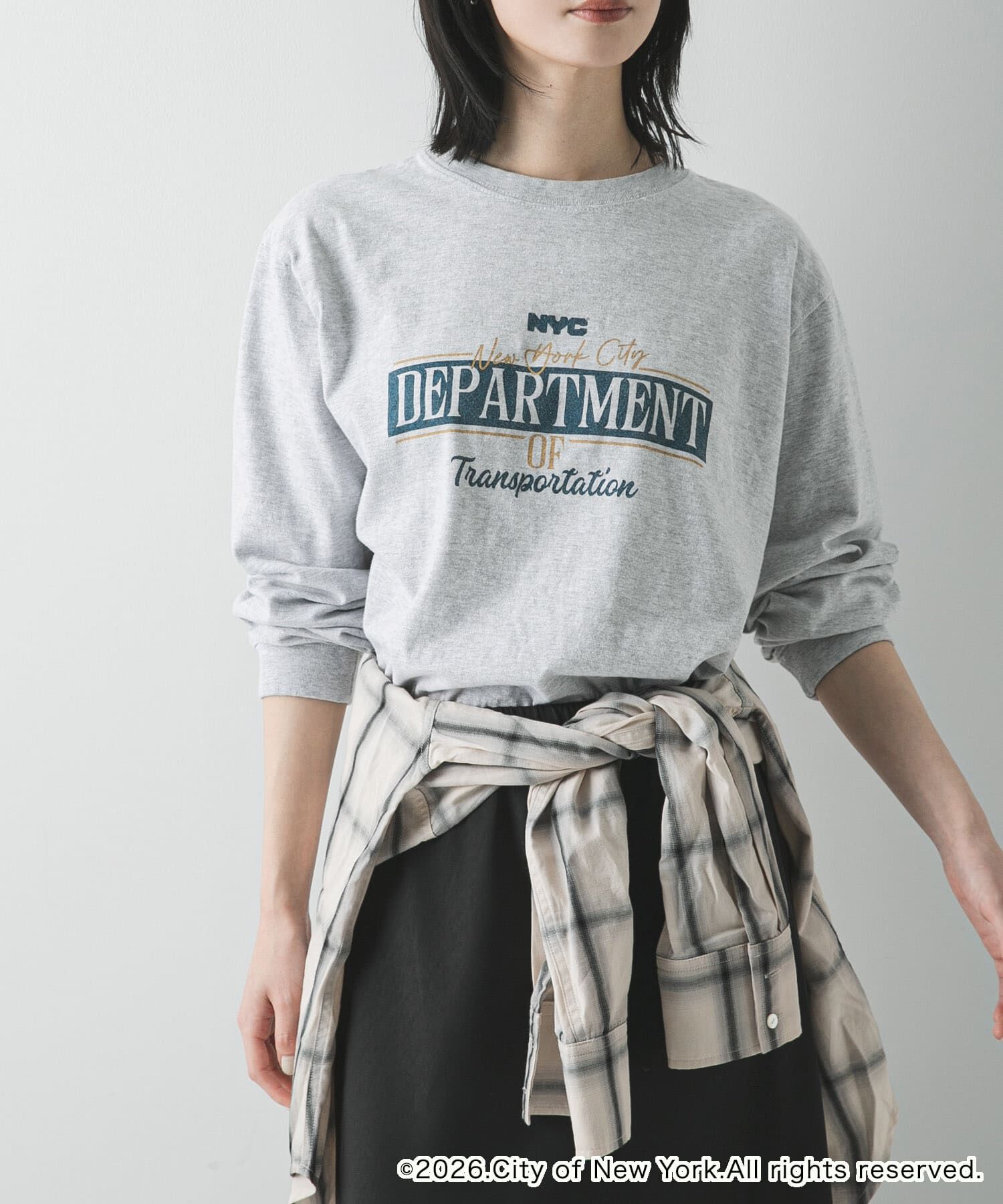 URBAN RESEARCH「GOOD ROCK SPEED 　ロングスリーブカットソー」|Tシャツ・カットソー|グレー系その他