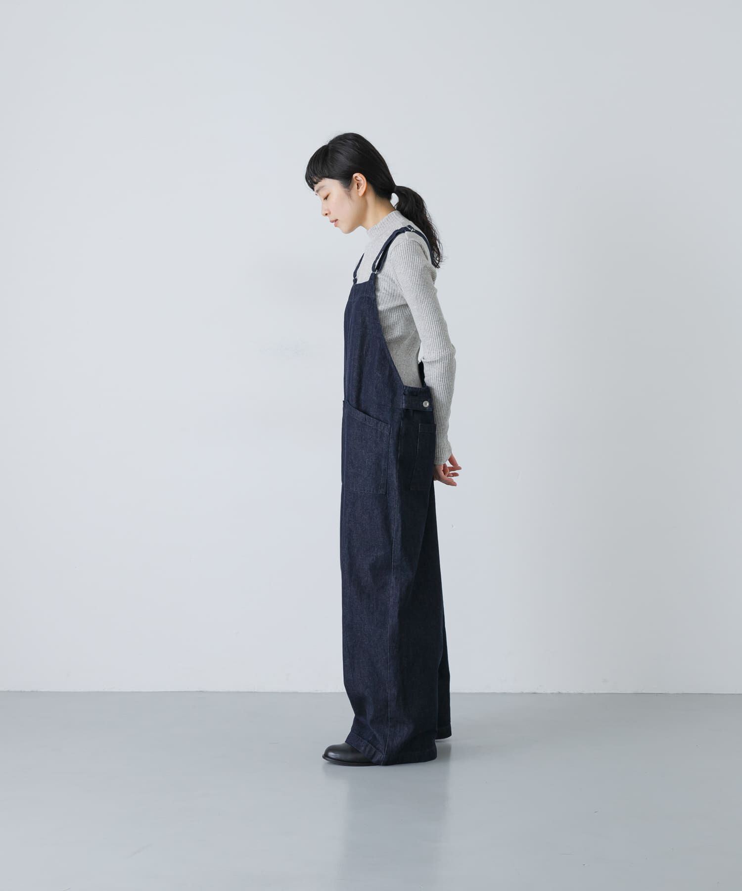 かぐれ「ヤクコットンハイネックカットソー」|Tシャツ・カットソー|