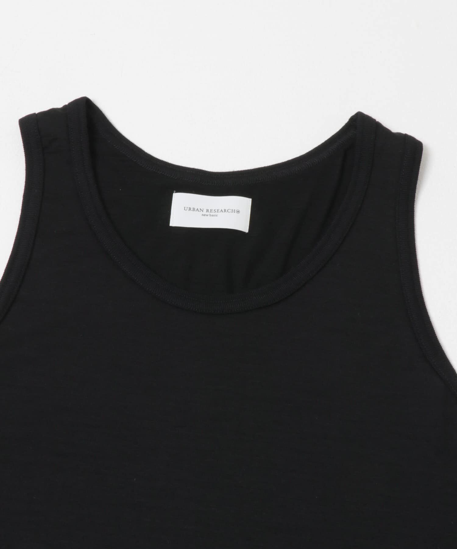 URBAN RESEARCH「new basic　WASHABLE MERINO WOOL TANK」|タンクトップ|