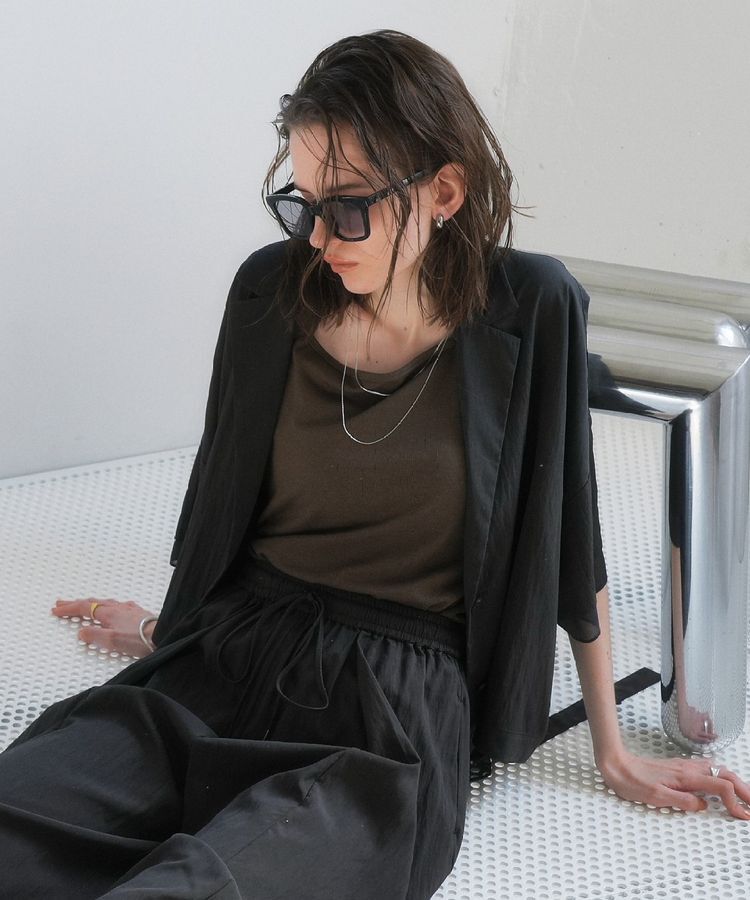 YECCA VECCA「<<UVカット>>スクエアウェリントンサングラス」|その他|