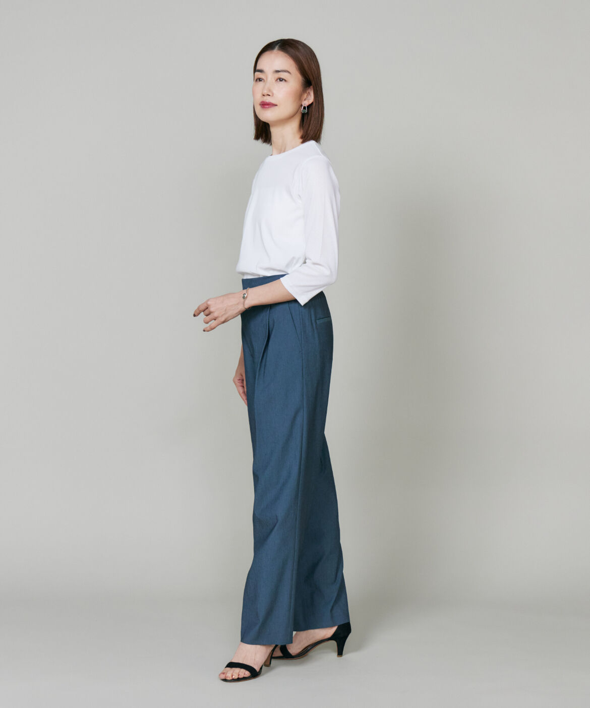 Le Souk「リネン混ワイドパンツ」|その他|