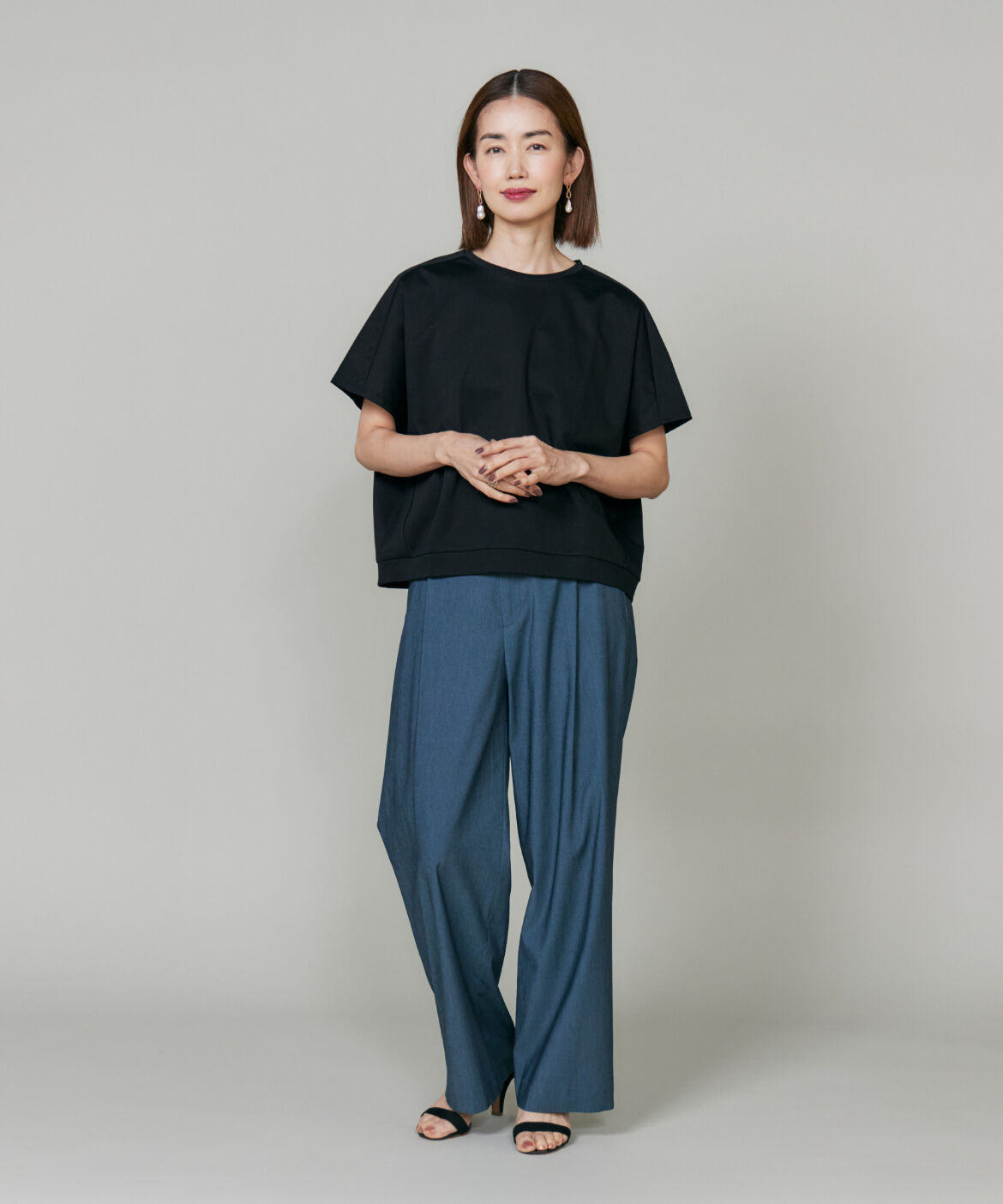 Le Souk「リネン混ワイドパンツ」|その他|