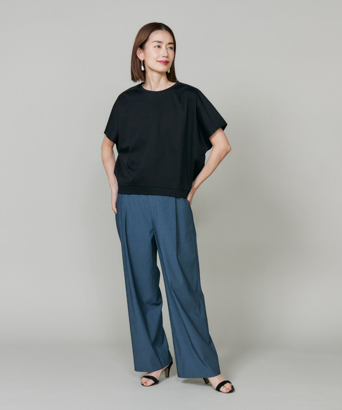 Le Souk「リネン混ワイドパンツ」|その他|
