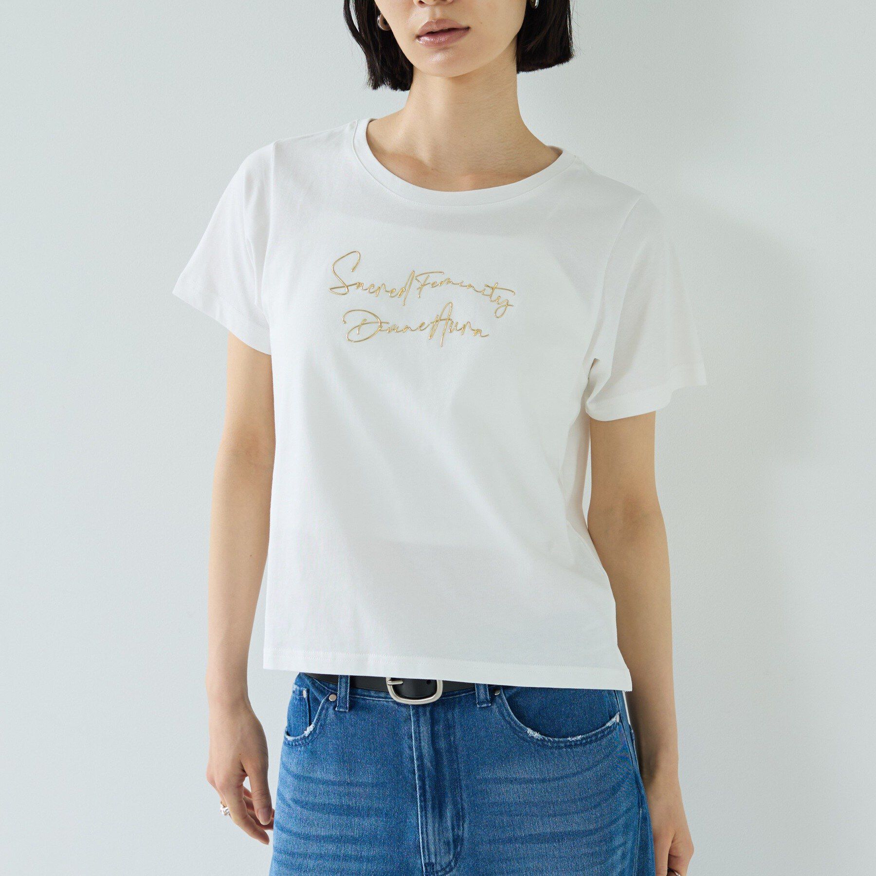 GALLEST「3DプリントロゴTシャツ」|Tシャツ・カットソー|