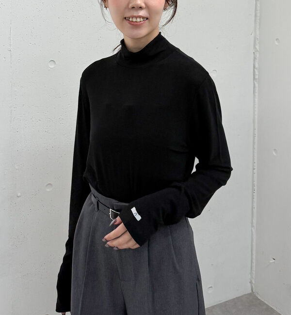 archives「シアー天竺ハイネック　ＴＯＰＳ」|Tシャツ・カットソー|