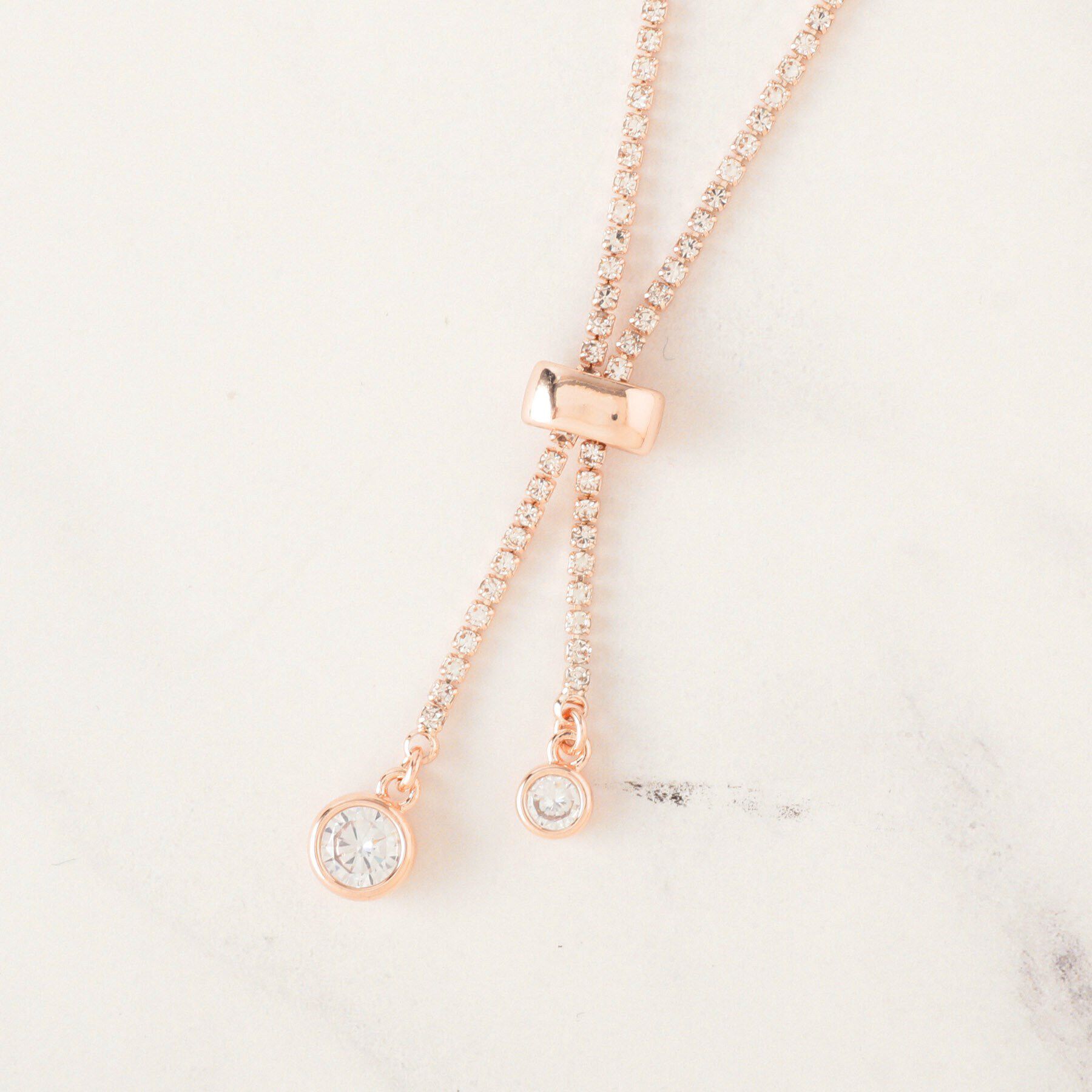 SHOO･LA･RUE「ダイヤレーンネックレス」|ネックレス|