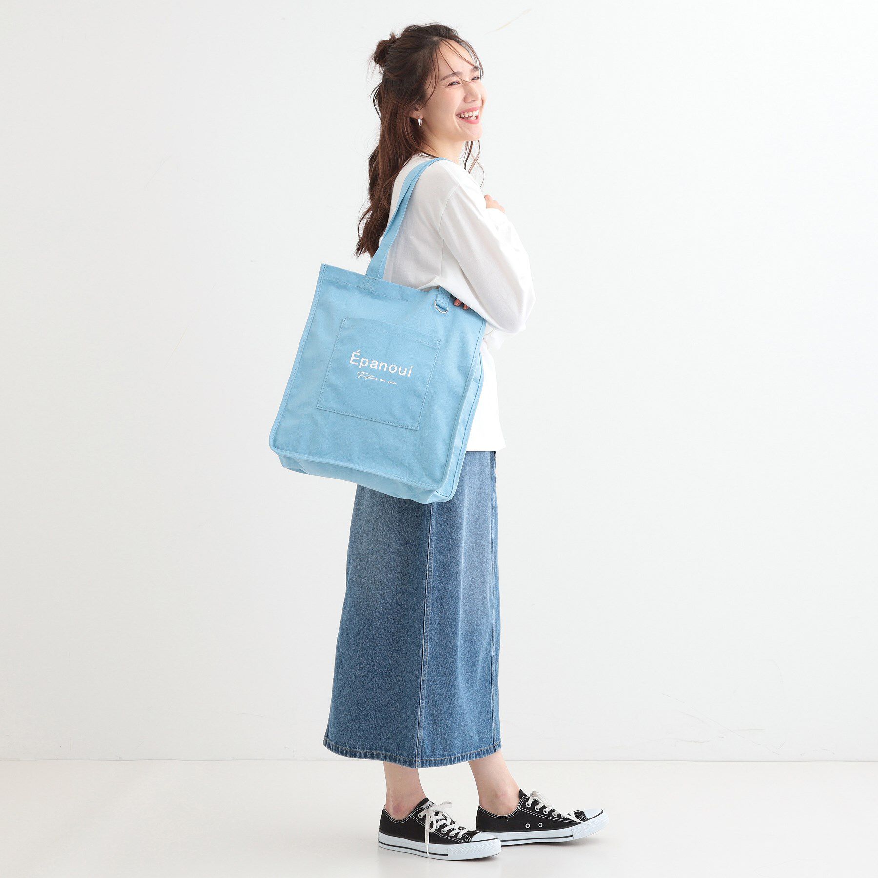 SHOO･LA･RUE「【推し活にも】うちわが入るトートバッグ」|トートバッグ|