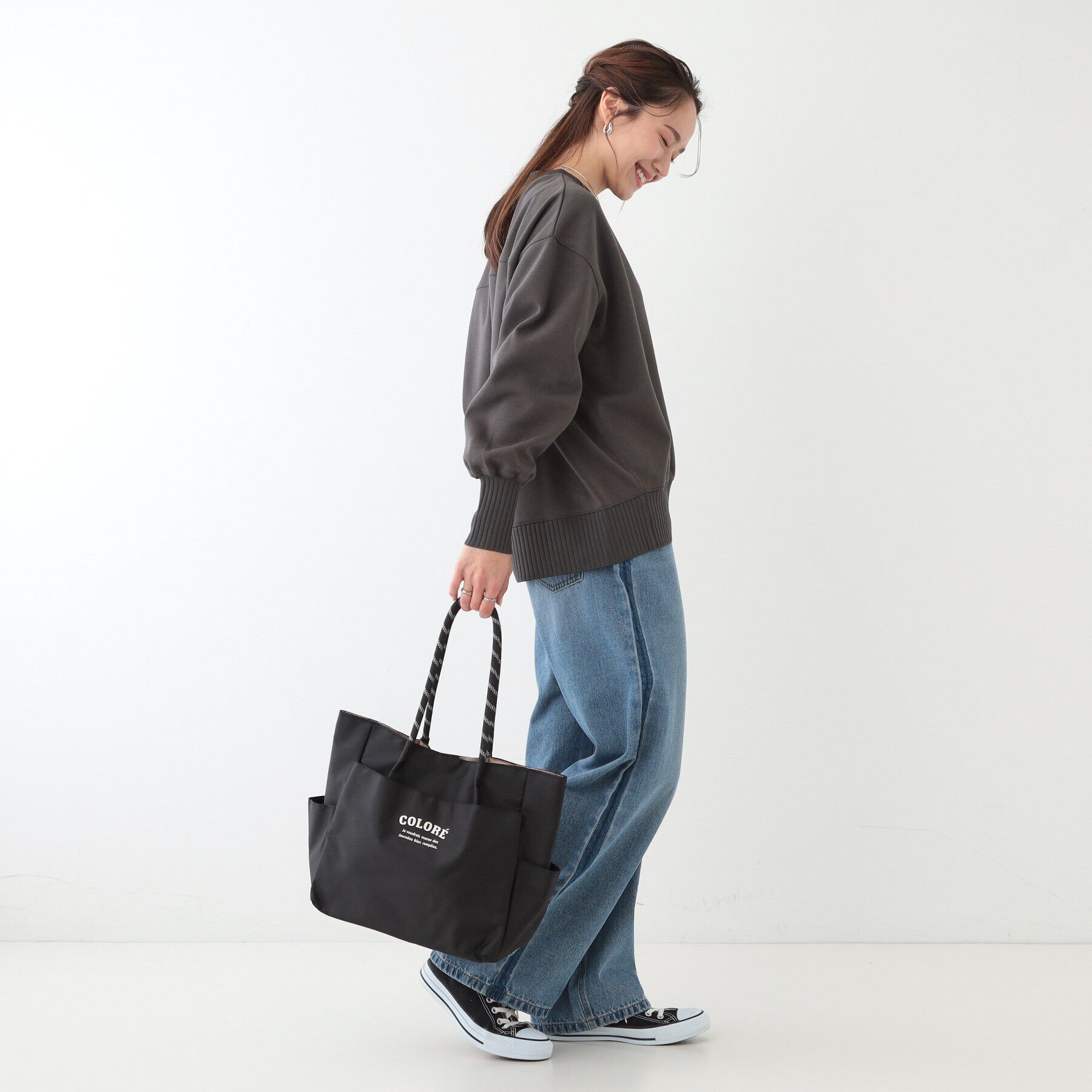 SHOO･LA･RUE「ロープハンドルトートバッグ」|トートバッグ|