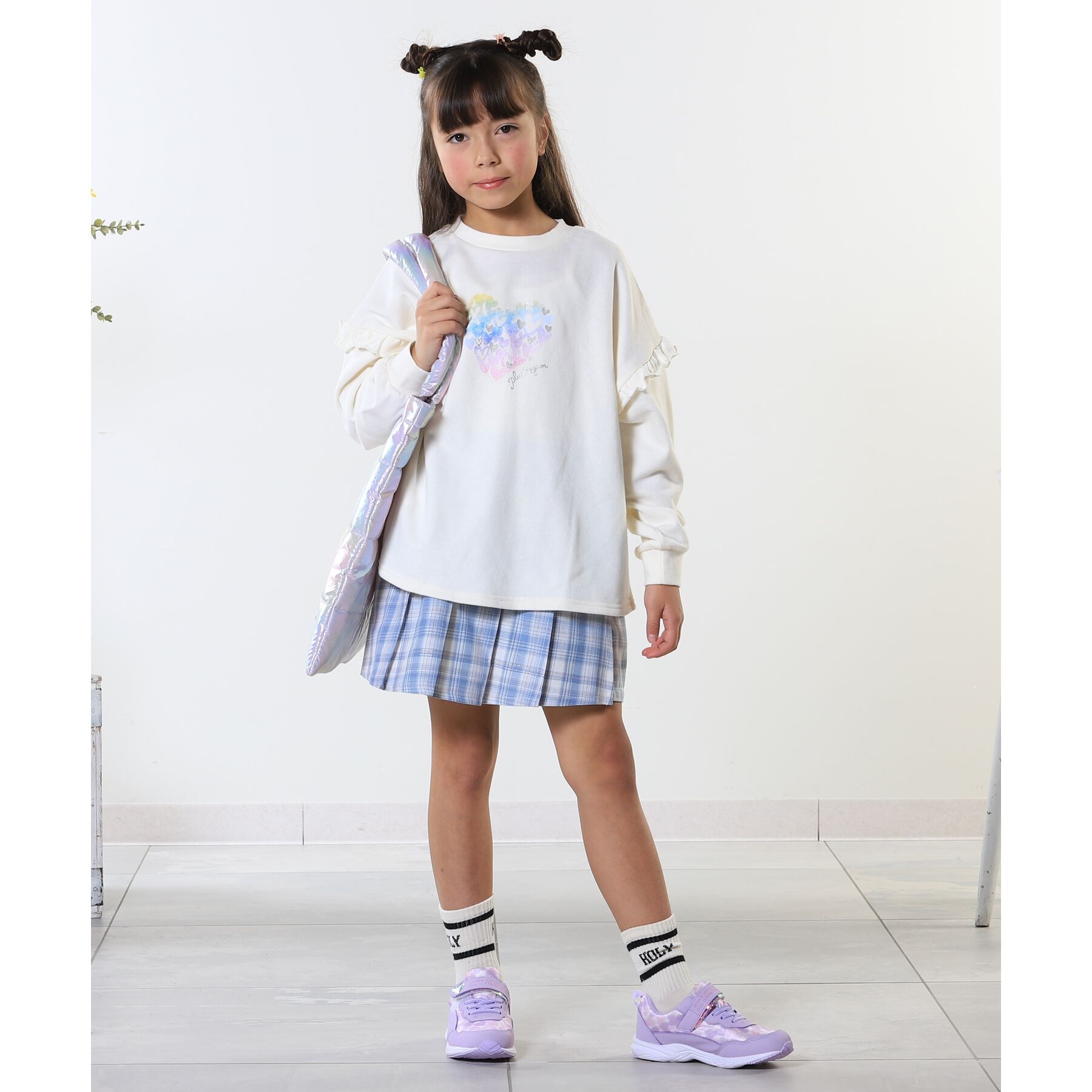 SHOO･LA･RUE「【A4/通学や習い事にも】パテッドトートバッグ」|トートバッグ|
