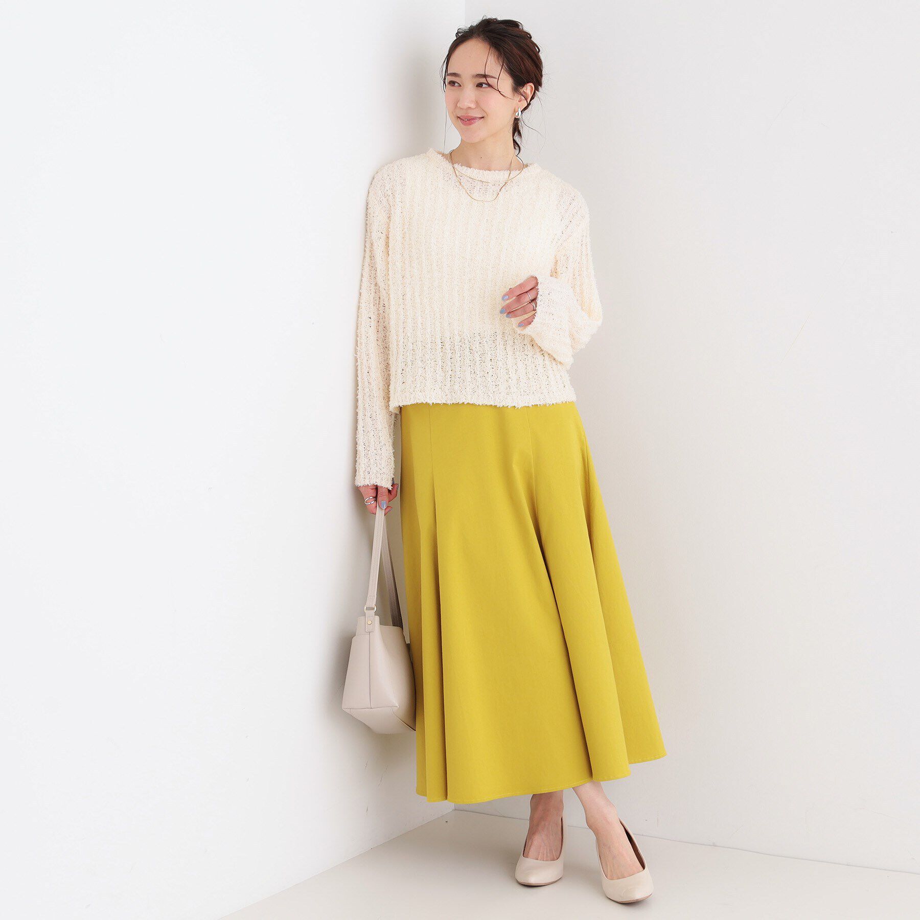 SHOO･LA･RUE「程よくエアリー テープヤーンニット」|ニット・セーター|