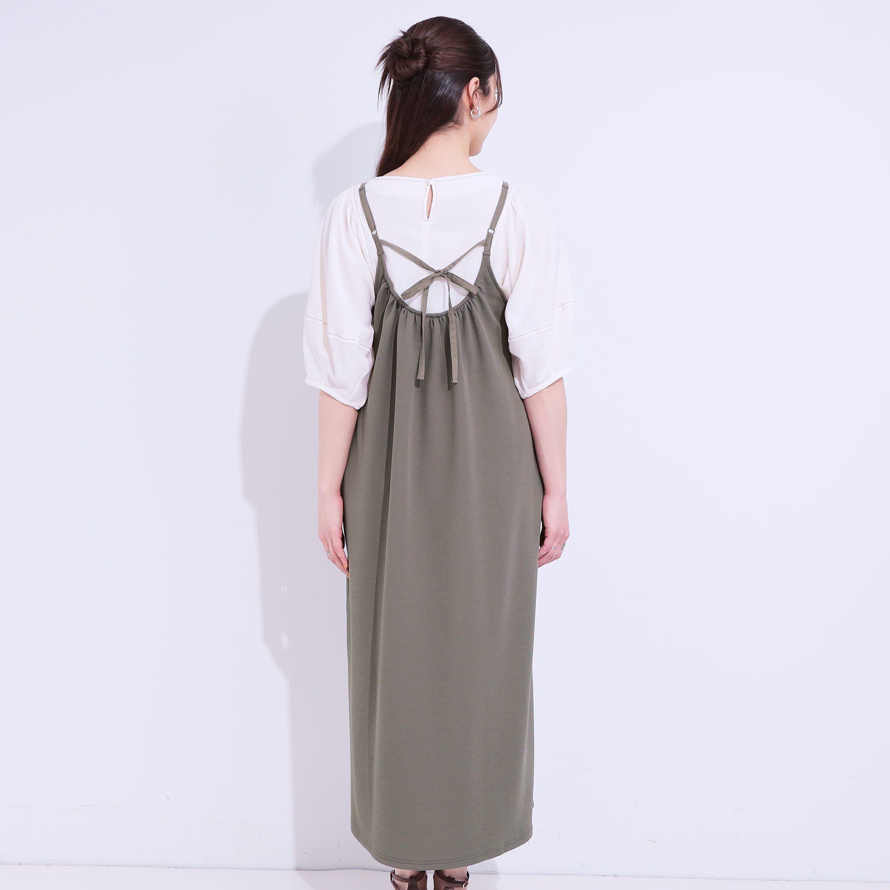 SHOO･LA･RUE「ぽこぽこギャザーキャミワンピース」|ワンピース|