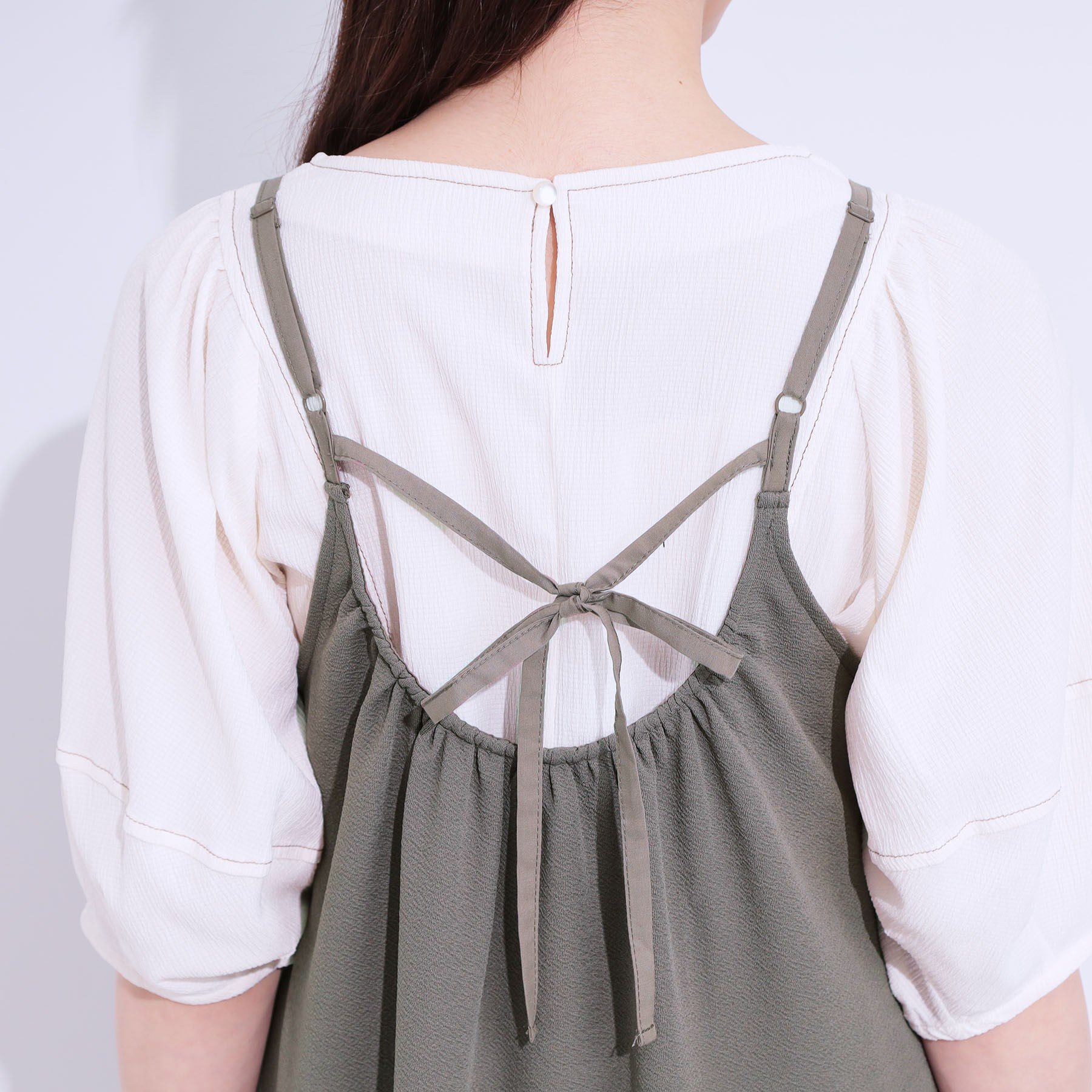 SHOO･LA･RUE「ぽこぽこギャザーキャミワンピース」|ワンピース|