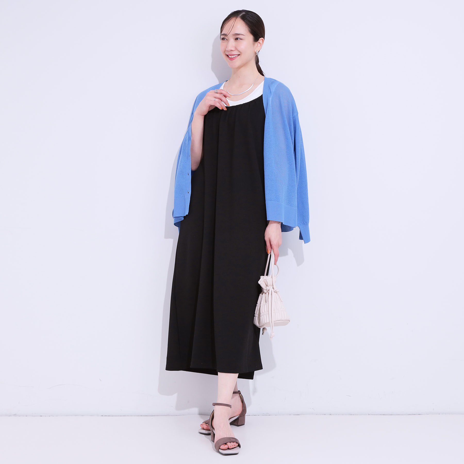 SHOO･LA･RUE「ぽこぽこギャザーキャミワンピース」|ワンピース|