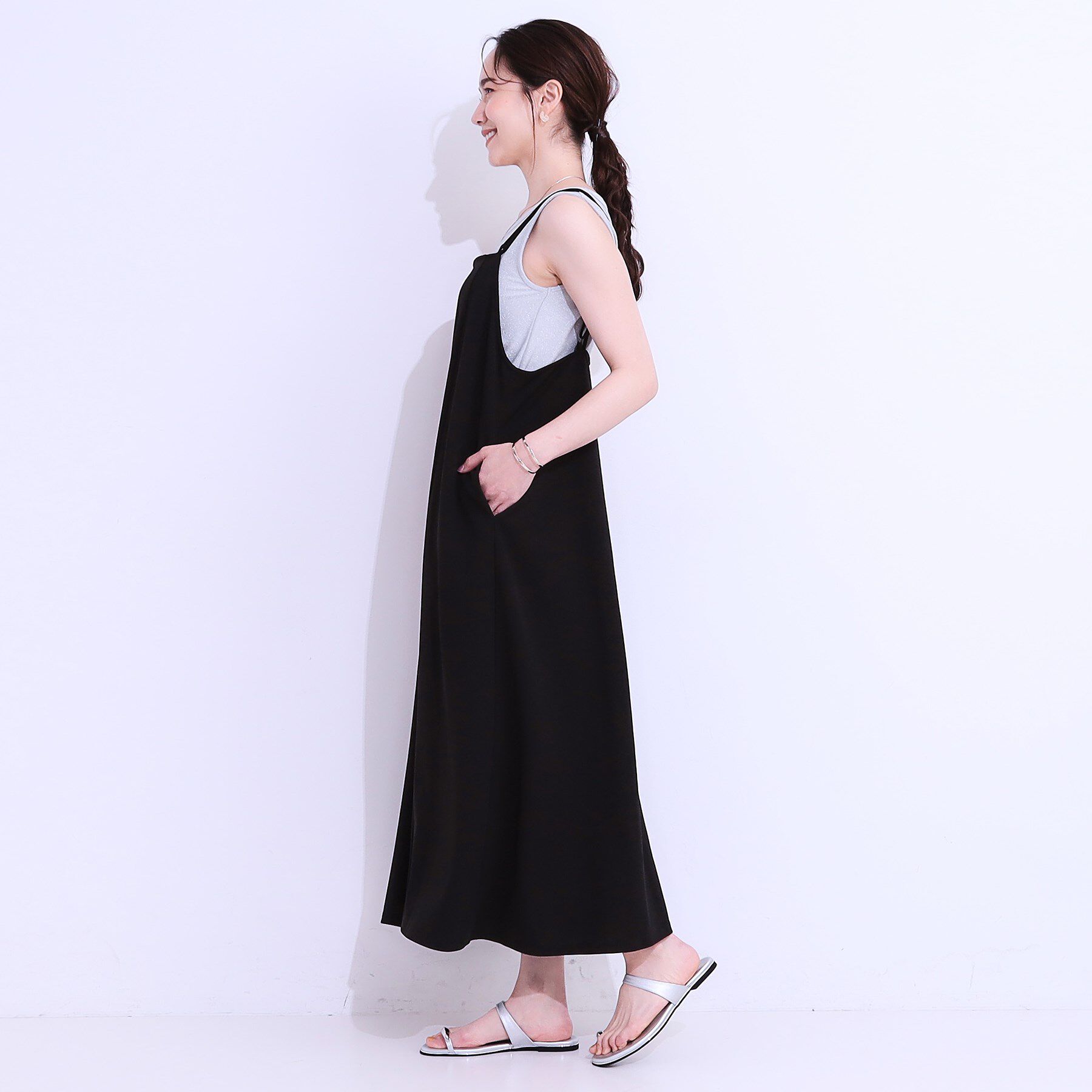 SHOO･LA･RUE「女性らしさ溢れる　フレアキャミワンピース」|ワンピース|