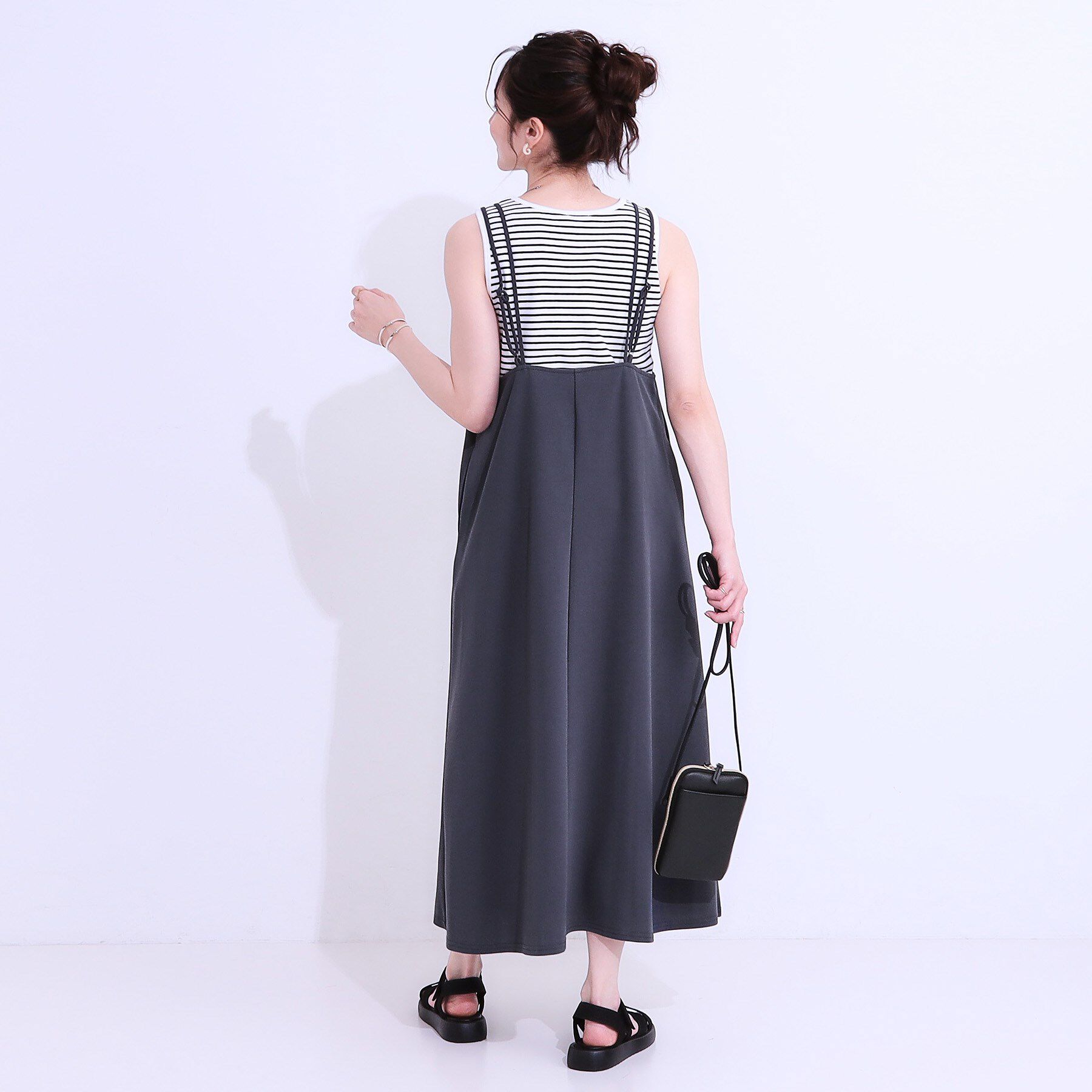 SHOO･LA･RUE「女性らしさ溢れる　フレアキャミワンピース」|ワンピース|