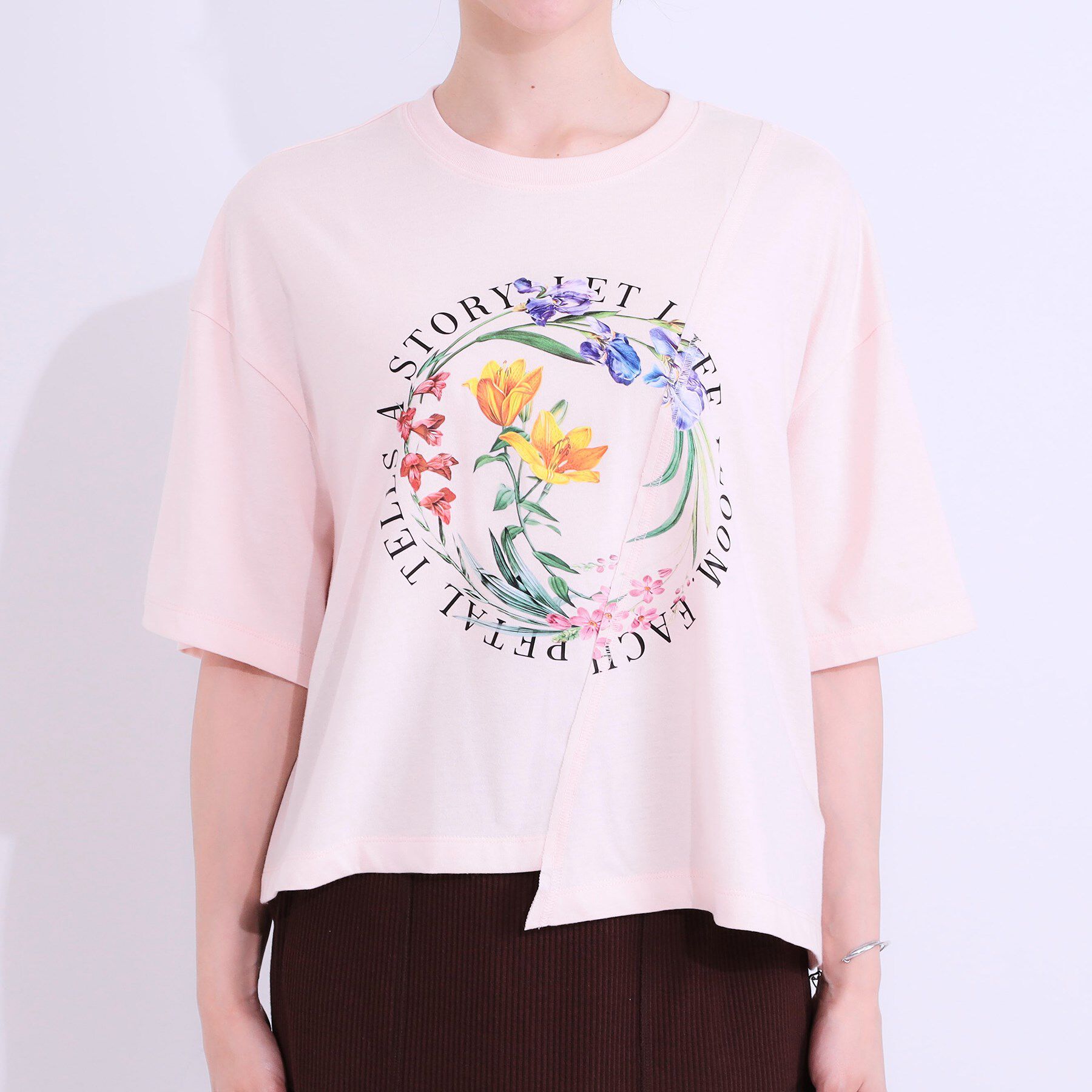SHOO･LA･RUE「リメイク風Tシャツ」|Tシャツ・カットソー|